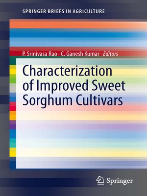 cover image of Characterization of Improved Sweet Sorghum Cultivars